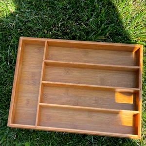 Wooden Utensil Organizer